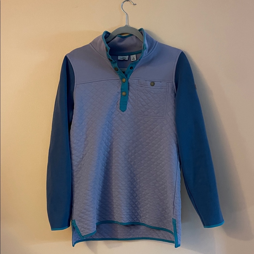 Quilted L.L Bean Pullover